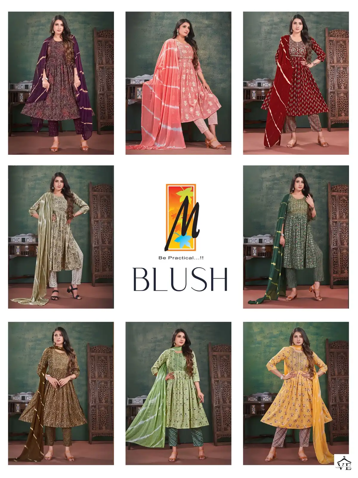 Vardan Ethnic Blush Heavy Capsule Wholesale Readymade Salwar Suit Catalog — Wholesale Salwar Suits, MPA wholesale from Surat — view 9