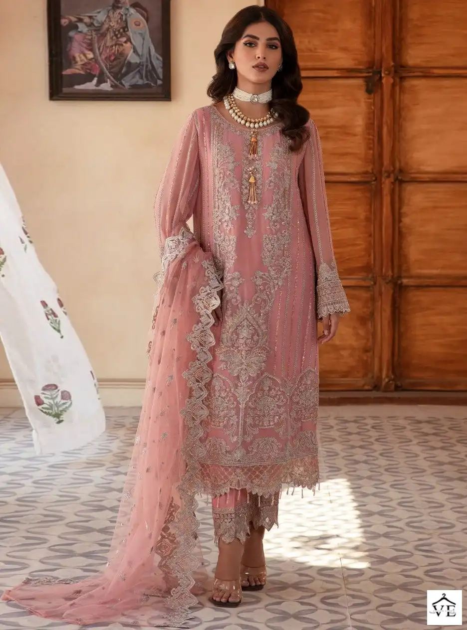 Fepic C 1584 Georgette Wholesale Pakistani Salwar Suit Catalog — Wholesale Salwar Suits, MPA wholesale from Surat — view 1