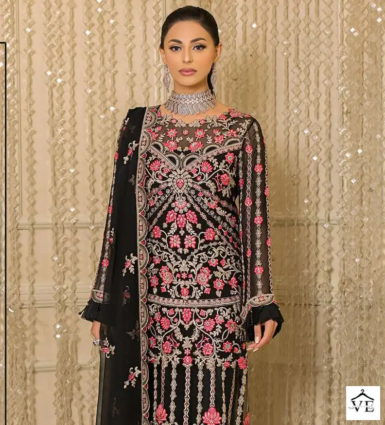 Fepic C 1588 Georgette Wholesale Pakistani Salwar Suit Catalog — Wholesale Salwar Suits, MPA wholesale from Surat — view 1