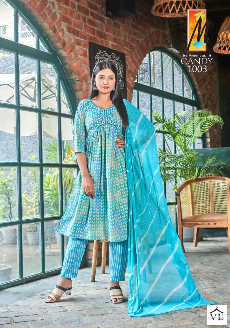 Master Candy Two Tone Print Wholesale Readymade Salwar Suit Catalog — Wholesale Salwar Suits, MPA wholesale from Surat - Gallery Image 3