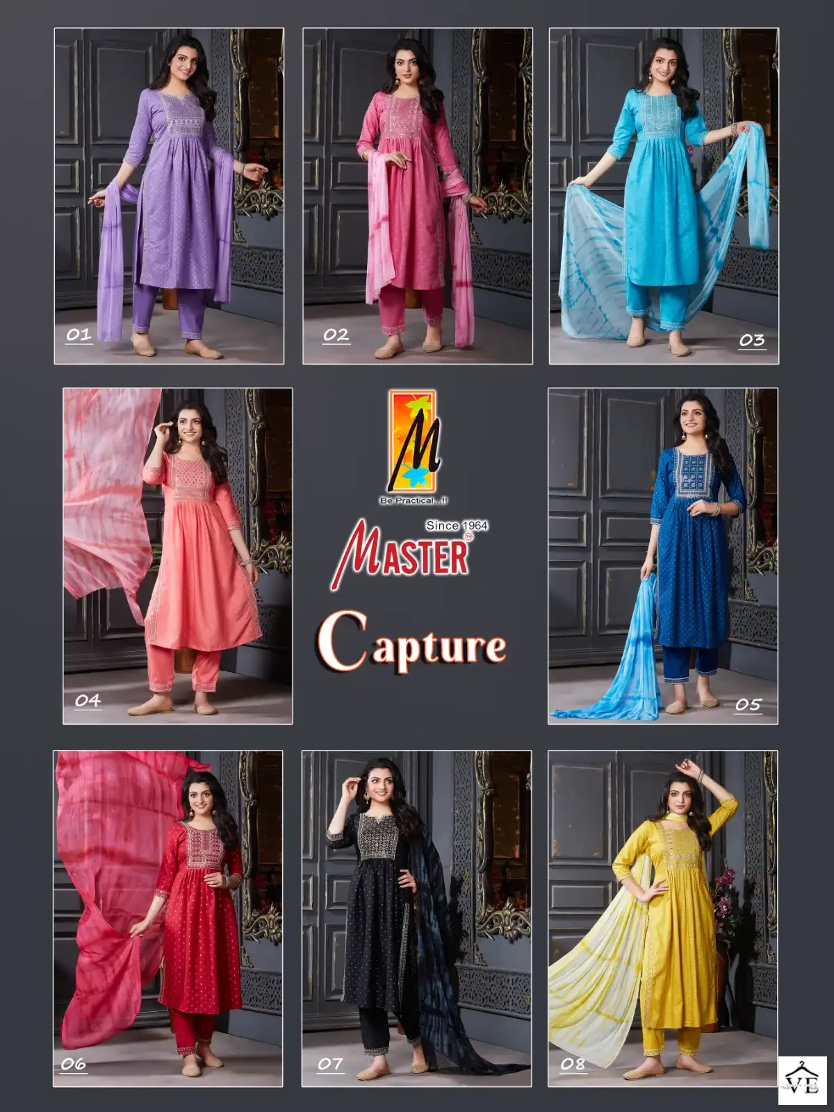 Master Capture Rayon Wholesale Readymade Salwar Suit Catalog — Wholesale Salwar Suits, MPA wholesale from Surat — view 9