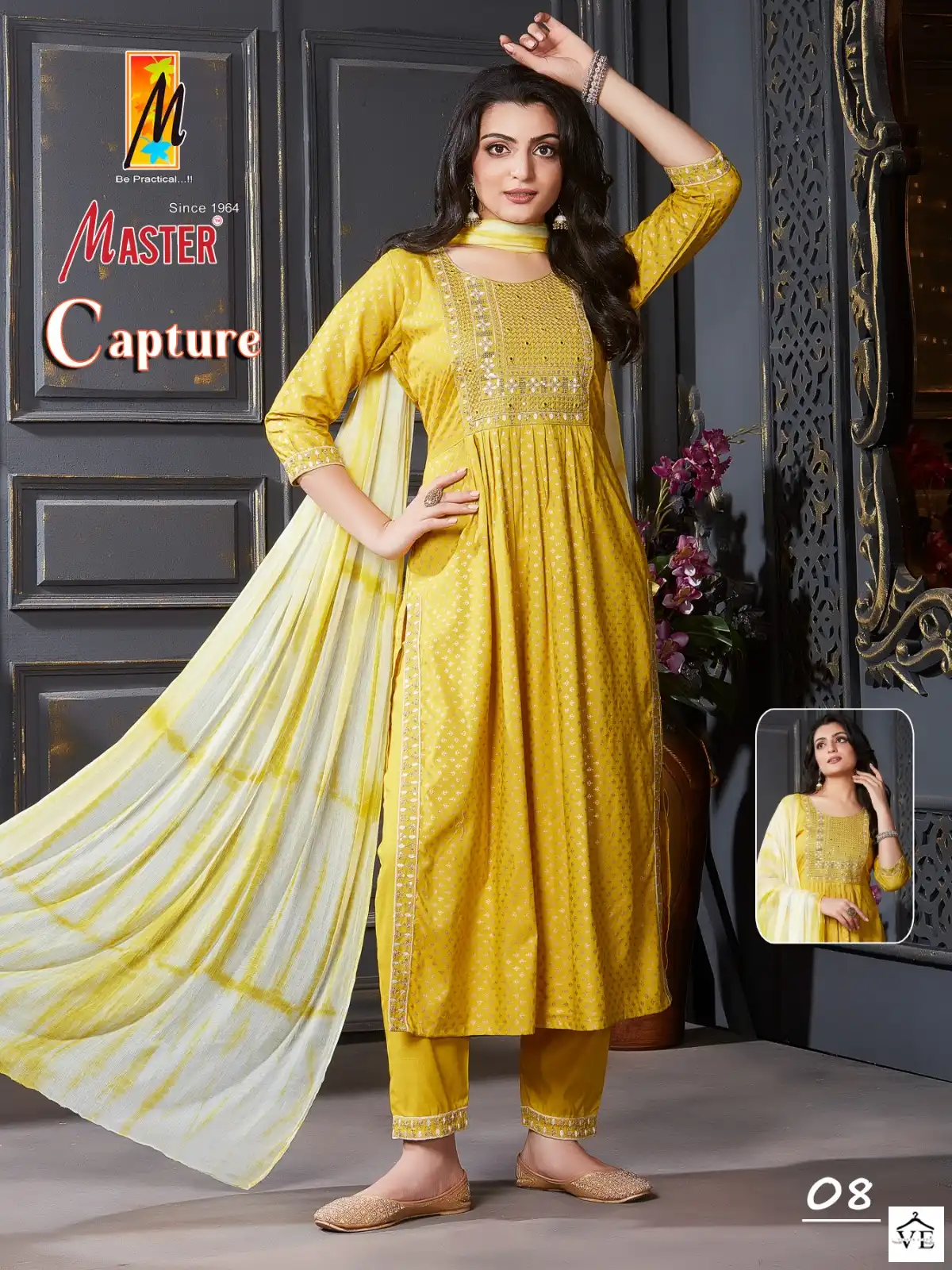Master Capture Rayon Wholesale Readymade Salwar Suit Catalog — Wholesale Salwar Suits, MPA wholesale from Surat - Gallery Image 2