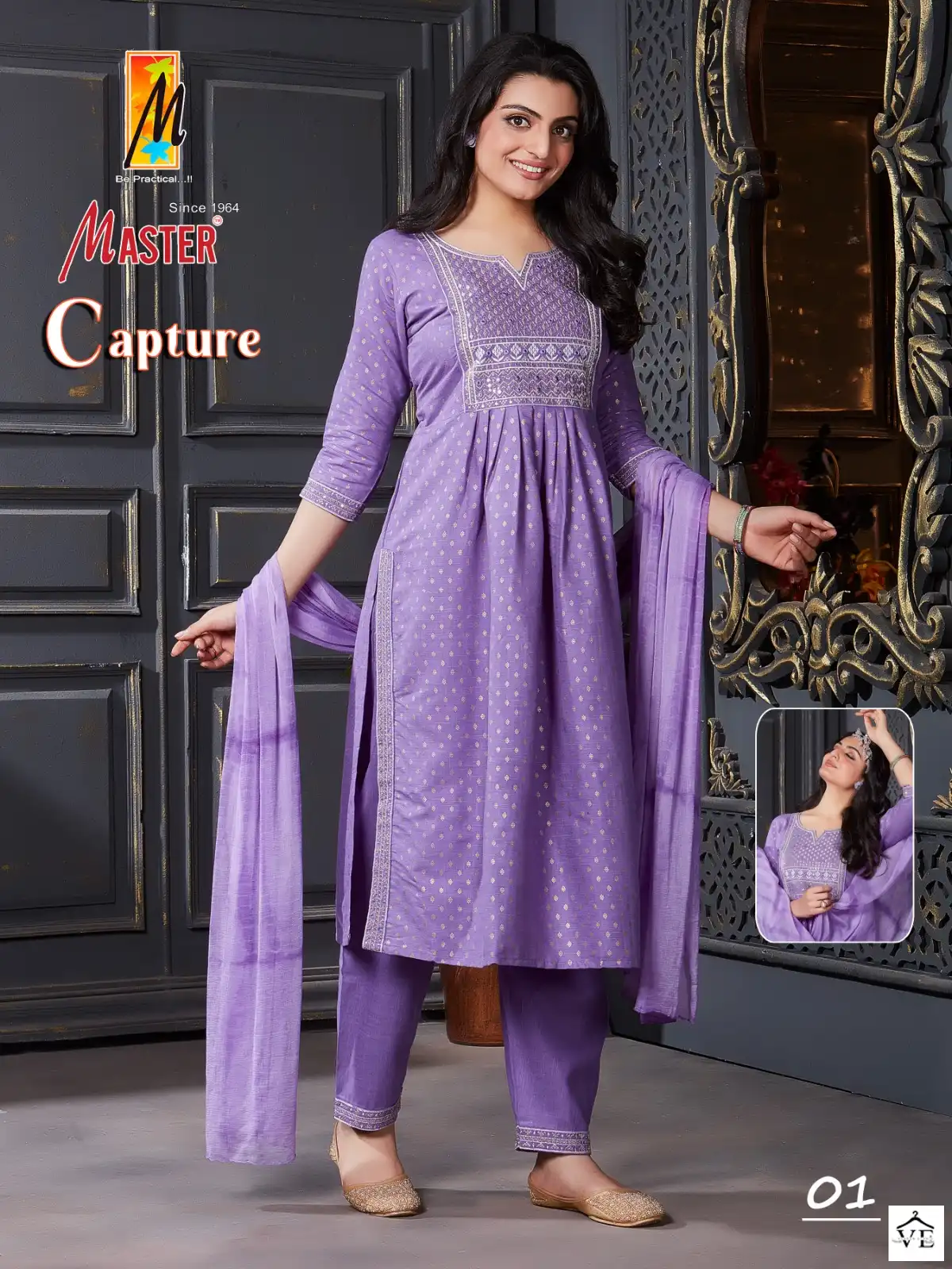 Master Capture Rayon Wholesale Readymade Salwar Suit Catalog — Wholesale Salwar Suits, MPA wholesale from Surat - Gallery Image 3