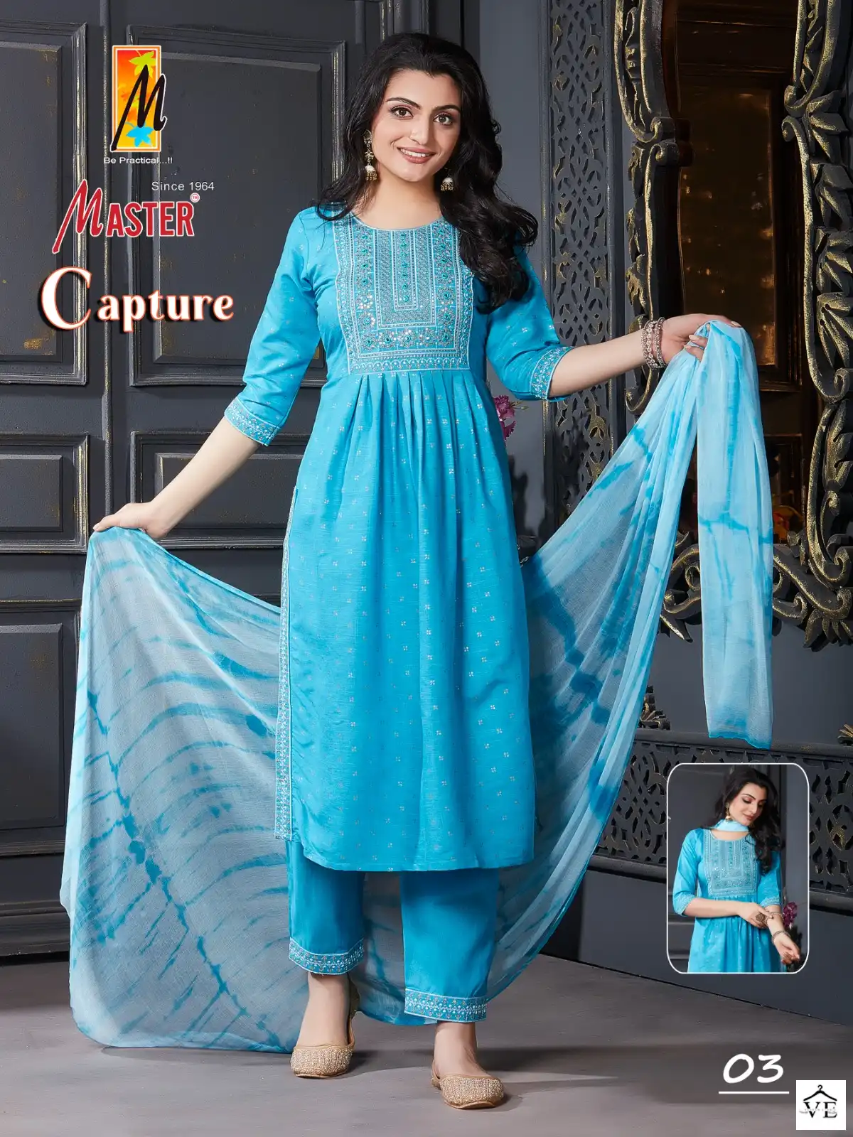 Master Capture Rayon Wholesale Readymade Salwar Suit Catalog — Wholesale Salwar Suits, MPA wholesale from Surat - Gallery Image 4