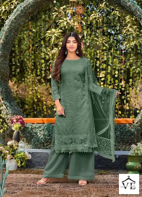 Mrudangi Celebration 2041 Colour Edition Heavy Faux Georgette Wholesale Designer Salwar Suit Catalog — Wholesale Salwar Suits, MPA wholesale from Surat - Gallery Image 3