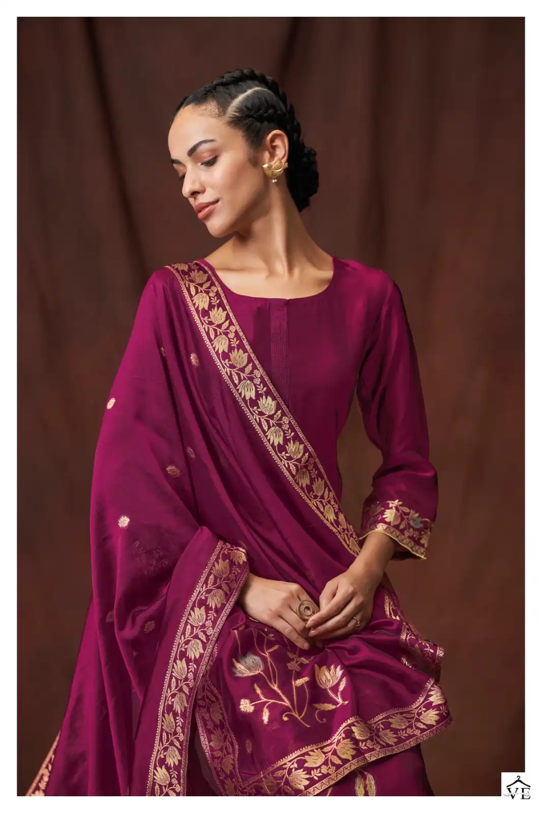 Ganga Chaitra 1792 Premium Viscose Wholesale Designer Salwar Suit Catalog — Wholesale Salwar Suits, Ganga wholesale from Surat — view 2
