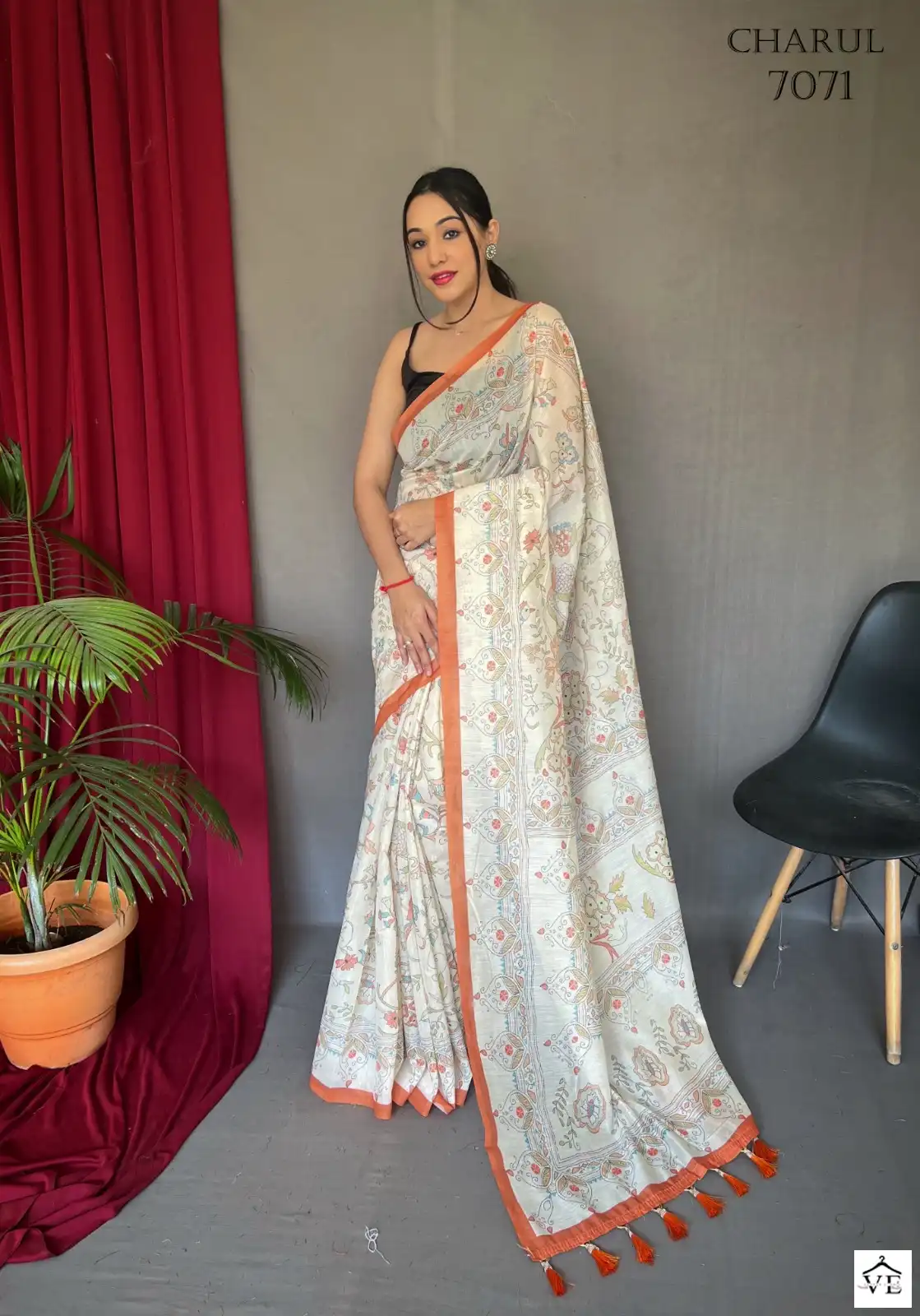Vardan Ethnic Charul Cotton Wholesale Sarees Catalog — Wholesale Sarees, MPA wholesale from Surat - Gallery Image 2