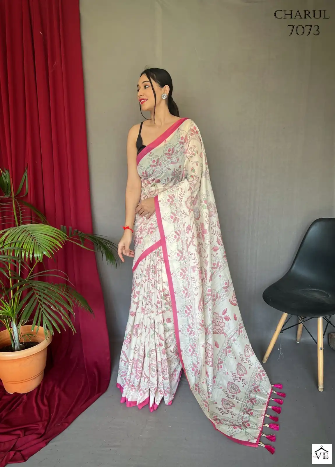 Vardan Ethnic Charul Cotton Wholesale Sarees Catalog — Wholesale Sarees, MPA wholesale from Surat - Gallery Image 3