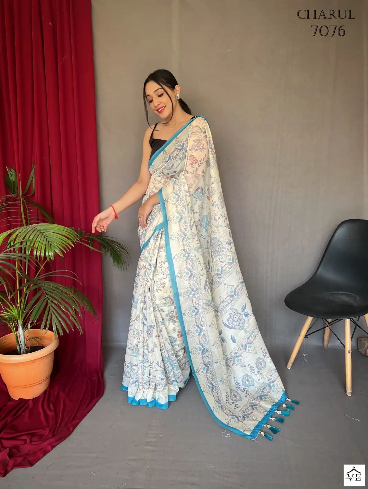Vardan Ethnic Charul Cotton Wholesale Sarees Catalog — Wholesale Sarees, MPA wholesale from Surat - Gallery Image 6