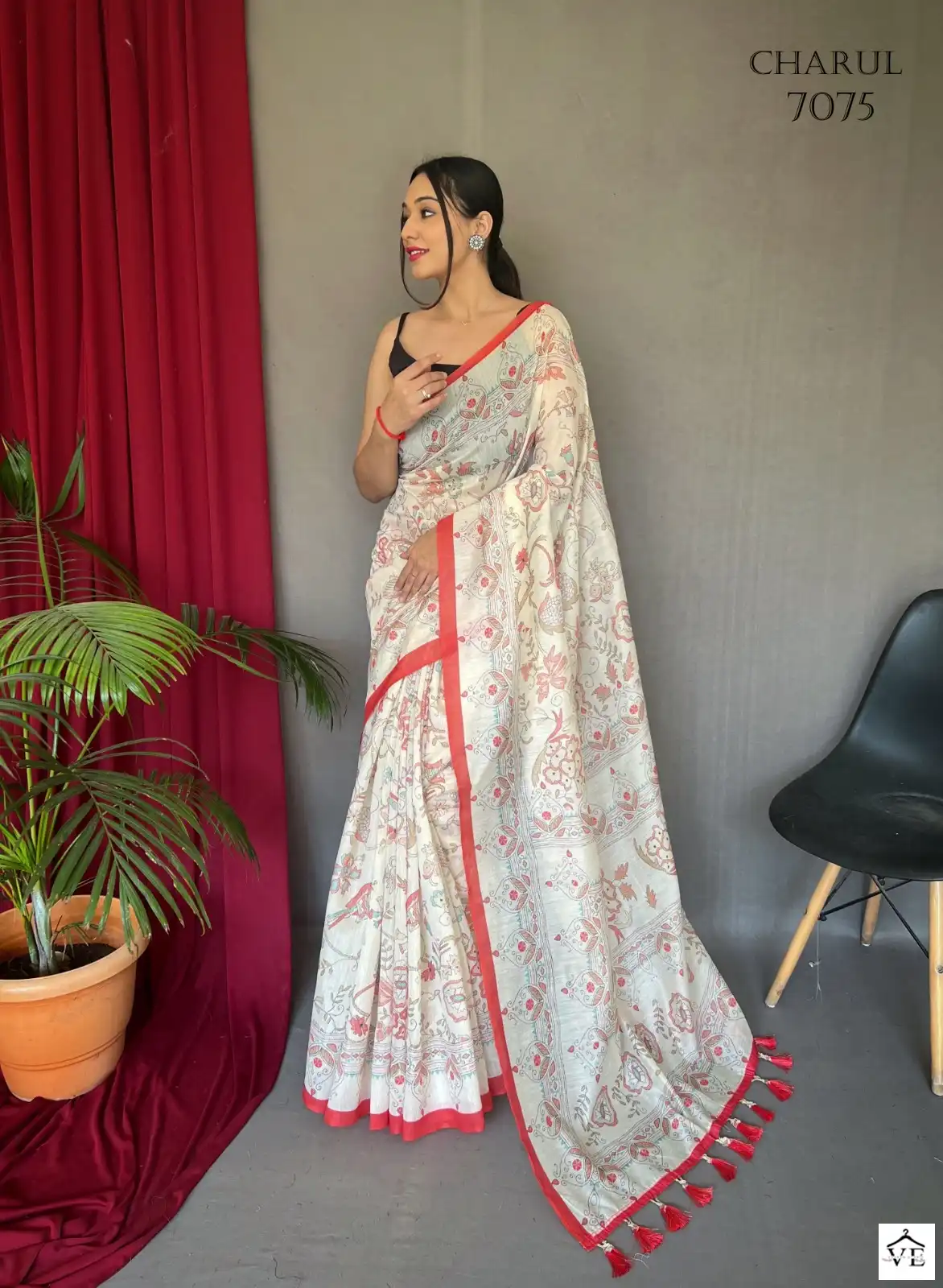 Vardan Ethnic Charul Cotton Wholesale Sarees Catalog — Wholesale Sarees, MPA wholesale from Surat — view 7
