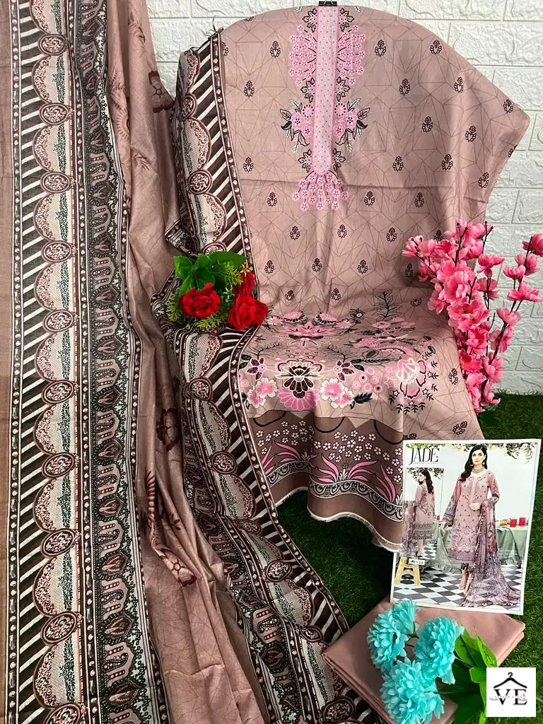 Jade Chevron Exclusive Heavy Cotton Vol 2 Pure Heavy Lawn Wholesale Pakistani Salwar Suit Catalog — Wholesale Salwar Suits, MPA wholesale from Surat - Gallery Image 11