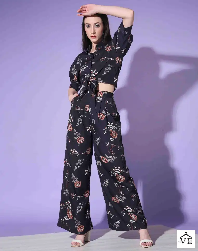 Vardan Ethnic Coards Platinum Creap Wholesale Co-ord Set Catalog — Wholesale Kurtis, MPA wholesale from Surat — view 1