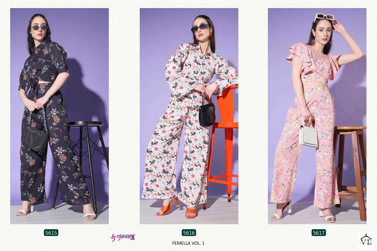 Vardan Ethnic Coards Platinum Creap Wholesale Co-ord Set Catalog — Wholesale Kurtis, MPA wholesale from Surat — view 8
