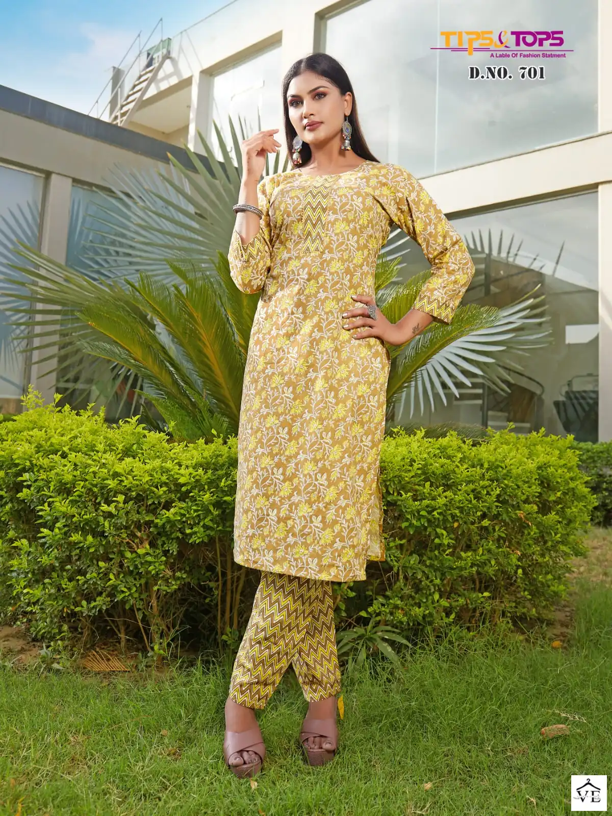 Tips & Tops Cotton Candy Vol 07 Cotton Print Wholesale Kurtis Catalog — Wholesale Kurtis, MPA wholesale from Surat - Gallery Image 2