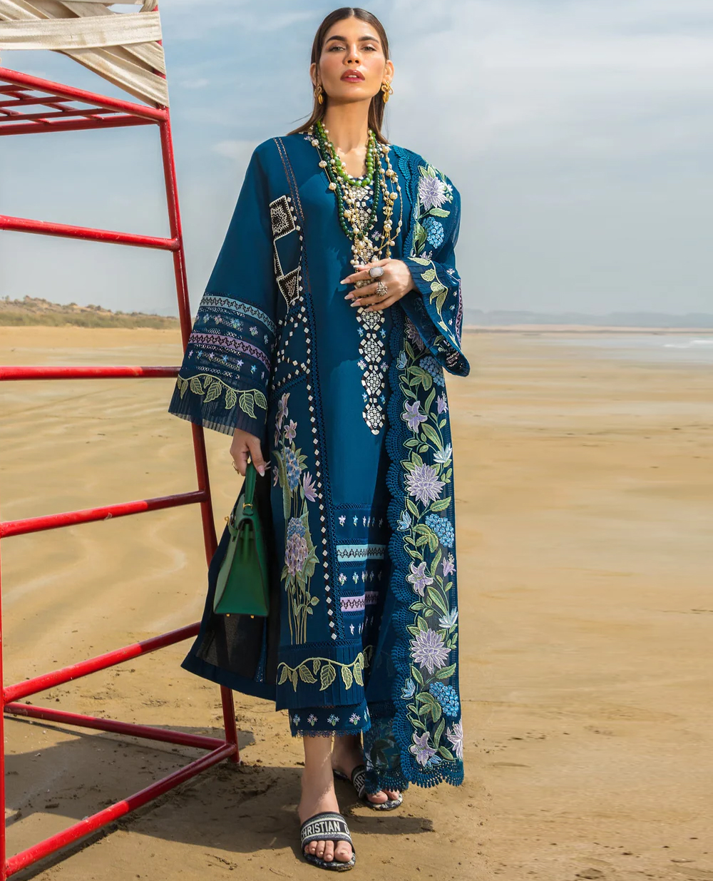Zaha Crimson 10189 Pure Cambric Cotton Wholesale Pakistani Salwar Suit — Wholesale Salwar Suits, MPA wholesale from Surat — view 1