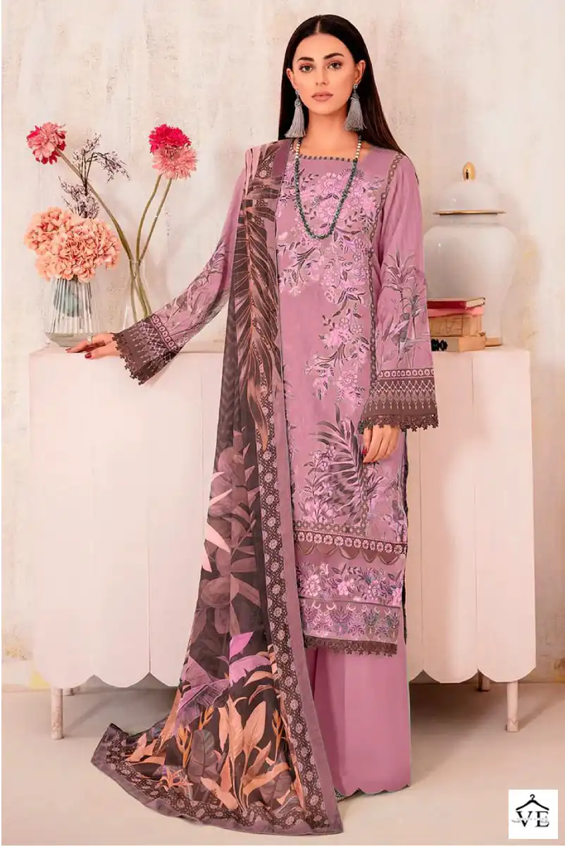 Deepsy Suits Cheveron Lawn 7 Pure Cotton Wholesale Pakistani Salwar Suit Catalog — Wholesale Salwar Suits, MPA wholesale from Surat - Gallery Image 6