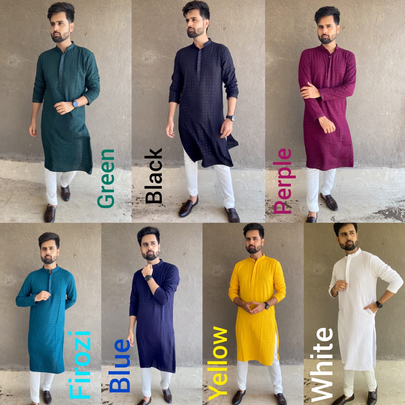 Vardan Ethnic Chikan Kurta 14 Kg Heavy Rayon Wholesale Kurta With Pajama Catalog — Wholesale, MPA wholesale from Surat — view 16