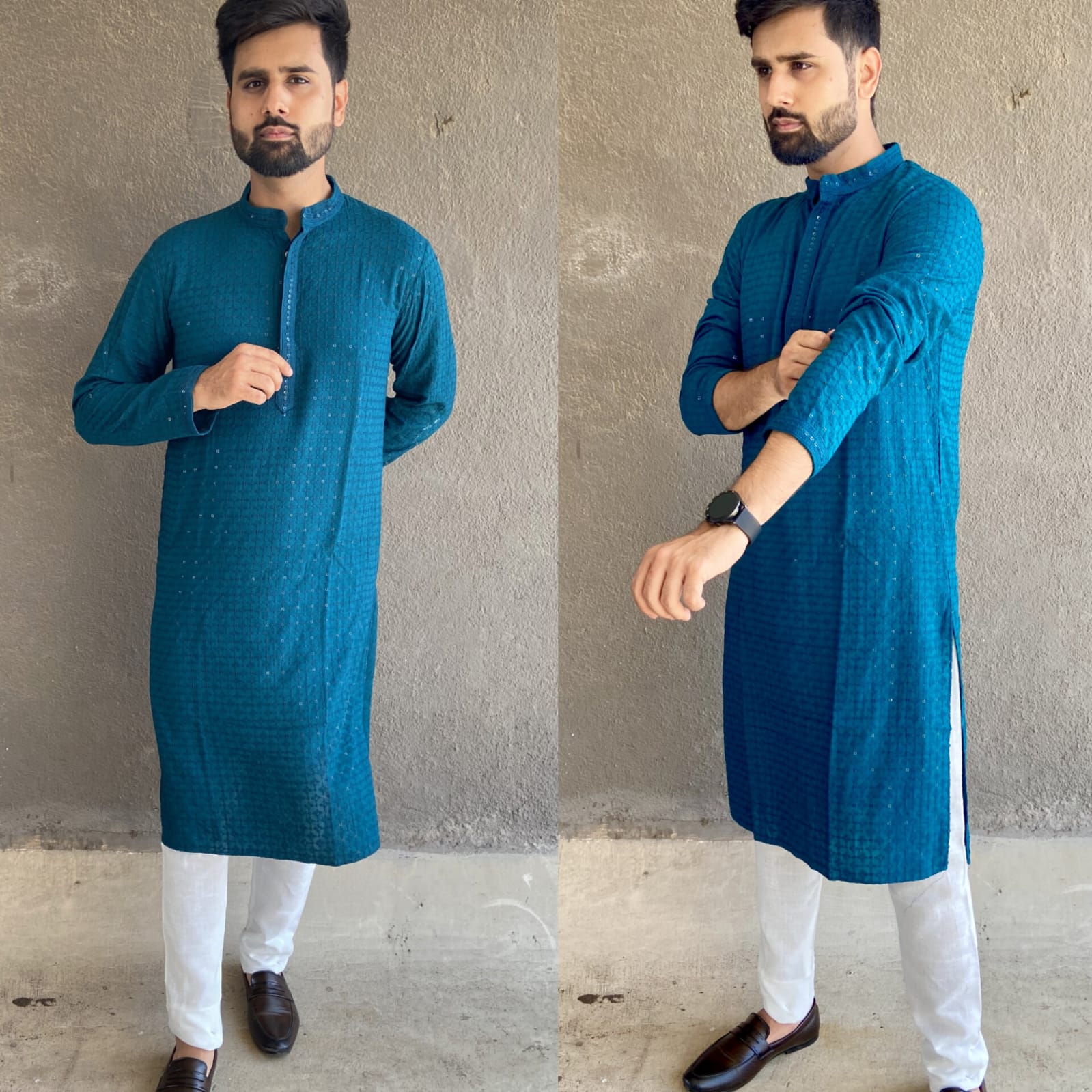 Vardan Ethnic Chikan Kurta 14 Kg Heavy Rayon Wholesale Kurta With Pajama Catalog — Wholesale, MPA wholesale from Surat — view 10