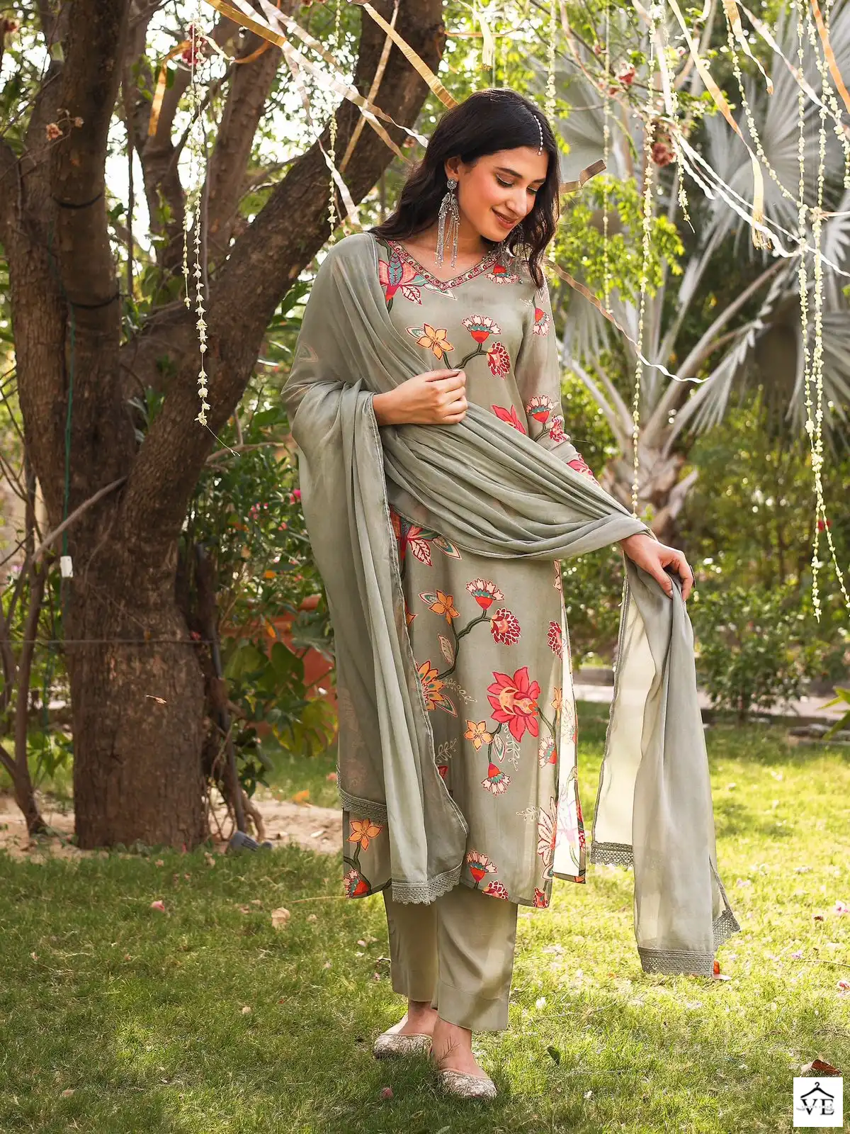 Vardan Ethnic Combo Set Wise Collection 1 Maslin Wholesale Designer Readymade Salwar Suit Catalog — Wholesale Salwar Suits, MPA wholesale from Surat — view 3