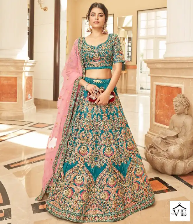 Zeel Cultural Vol 2 Velvet Art Silk Wholesale Lehenga Catalog