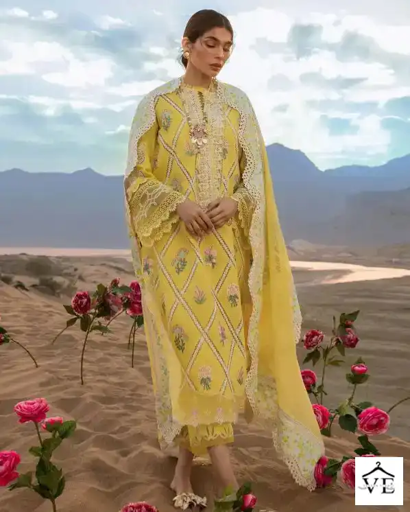 Fepic D 5251 Pure Cotton Wholesale Pakistani Salwar Suit Catalog — Wholesale Salwar Suits, MPA wholesale from Surat — view 1