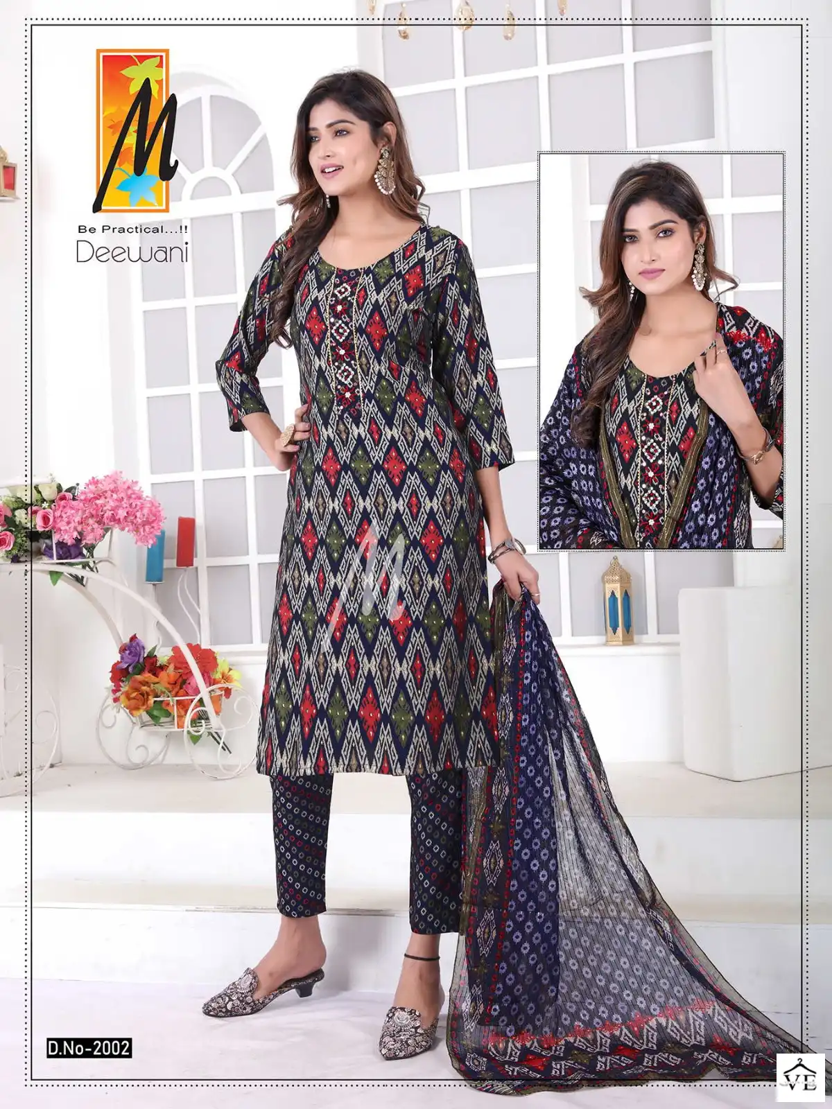 Vardan Ethnic Deewani Heavy Chanderi Wholesale Readymade Suits Catalog — Wholesale Salwar Suits, MPA wholesale from Surat - Gallery Image 5