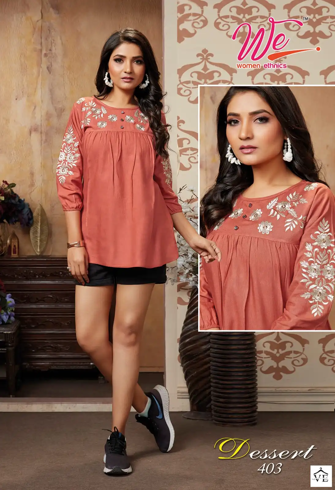 We Dessert Pure Rayon Wholesale Kurtis Catalog — Wholesale Kurtis, MPA wholesale from Surat — view 2