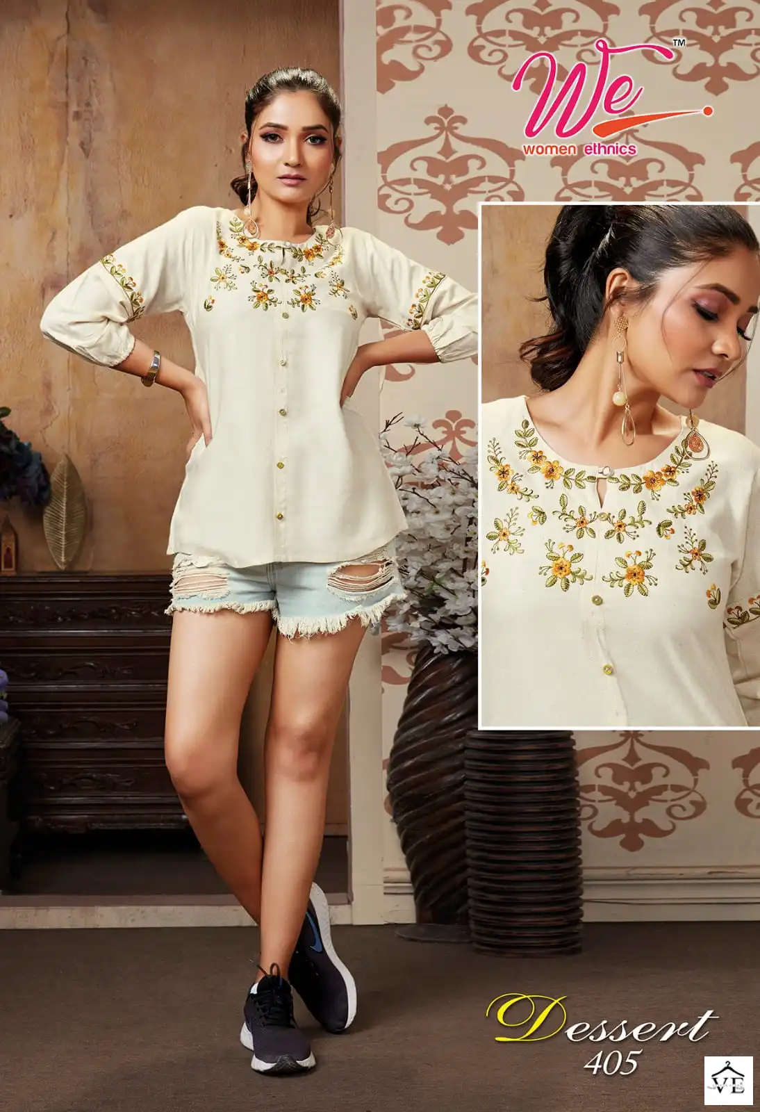 We Dessert Pure Rayon Wholesale Kurtis Catalog — Wholesale Kurtis, MPA wholesale from Surat — view 5