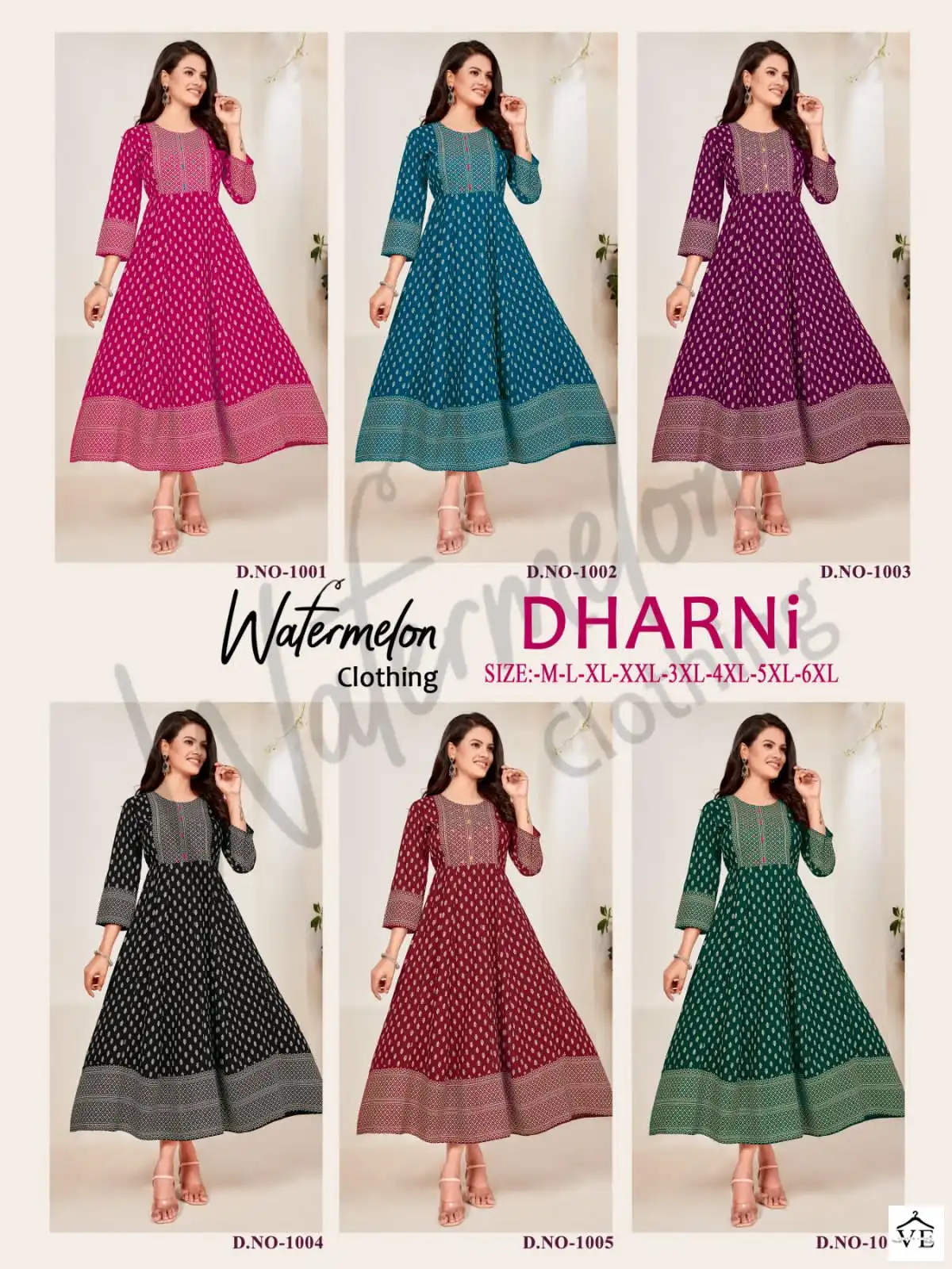 Vardan Ethnic Dharni Heavy Rayon Wholesale Gown Catalog — Wholesale Kurtis, MPA wholesale from Surat — view 7