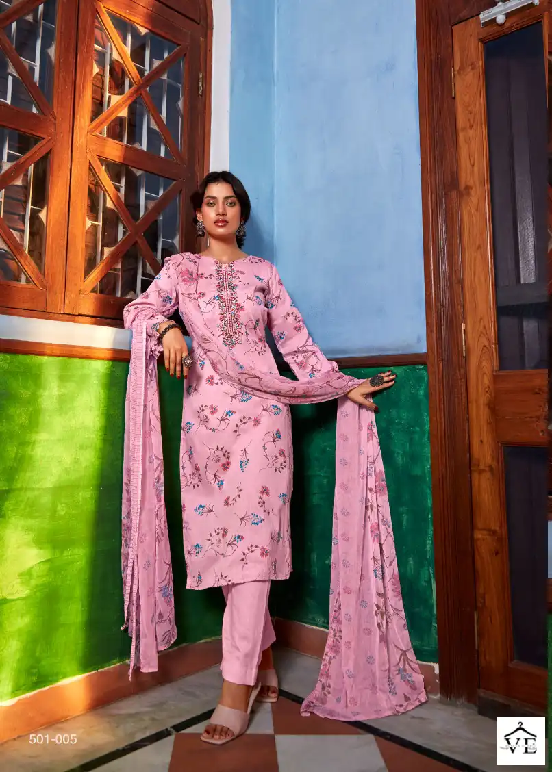 Zulfat Dilreet Jam Cotton Wholesale Designer Salwar Suit Catalog — Wholesale Salwar Suits, MPA wholesale from Surat - Gallery Image 6