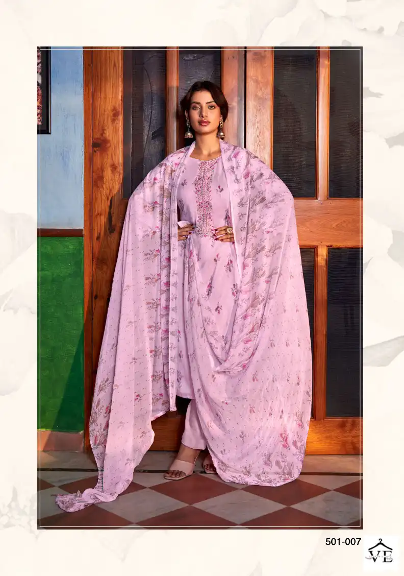 Zulfat Dilreet Jam Cotton Wholesale Designer Salwar Suit Catalog — Wholesale Salwar Suits, MPA wholesale from Surat - Gallery Image 7