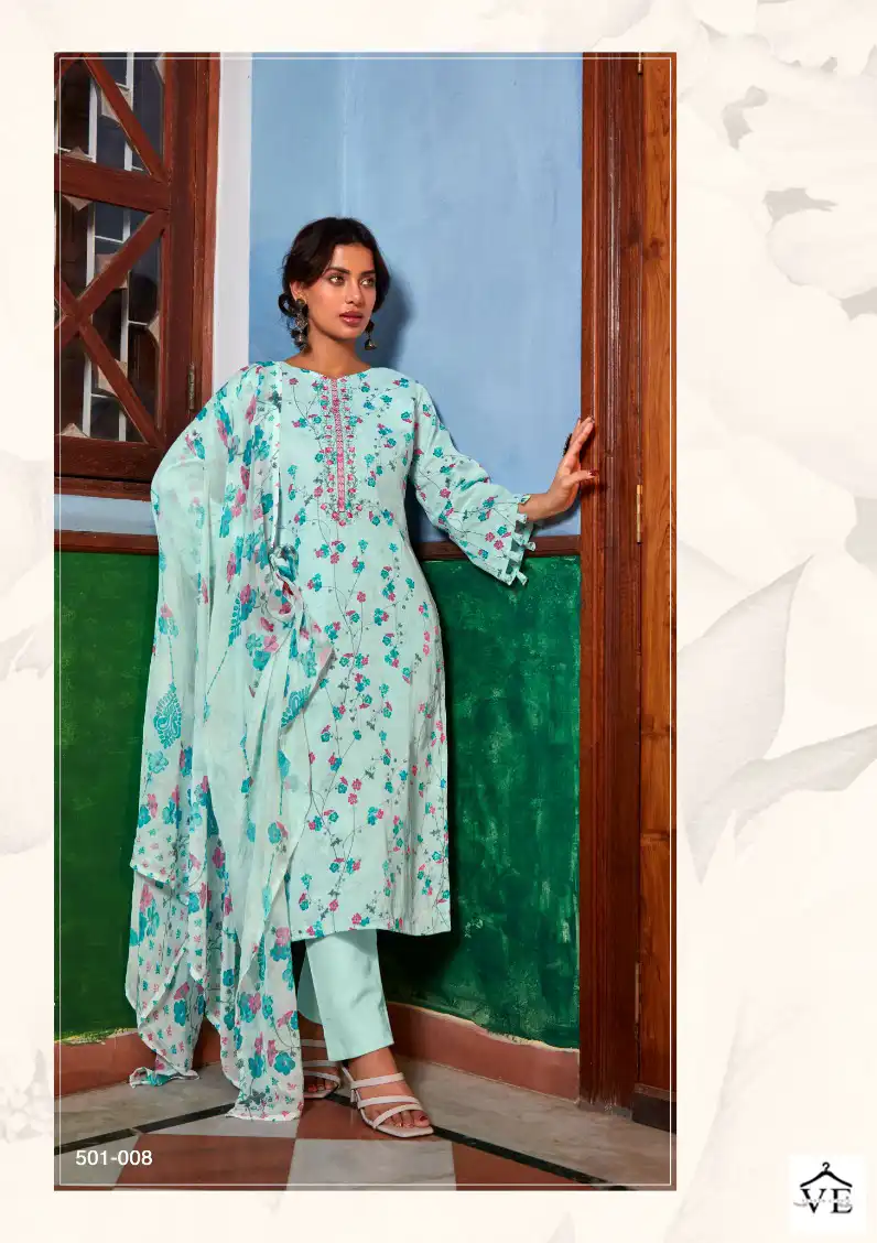 Zulfat Dilreet Jam Cotton Wholesale Designer Salwar Suit Catalog — Wholesale Salwar Suits, MPA wholesale from Surat - Gallery Image 8