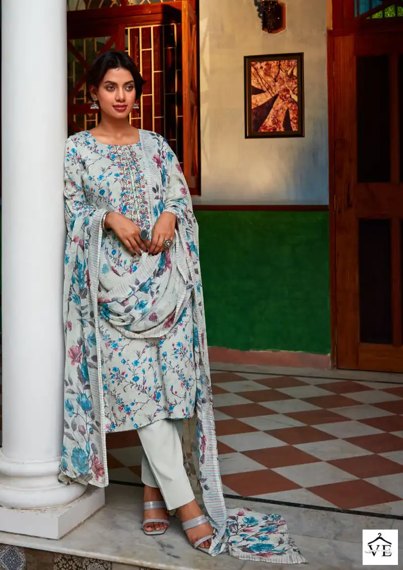 Zulfat Dilreet Jam Cotton Wholesale Designer Salwar Suit Catalog — Wholesale Salwar Suits, MPA wholesale from Surat - Gallery Image 9