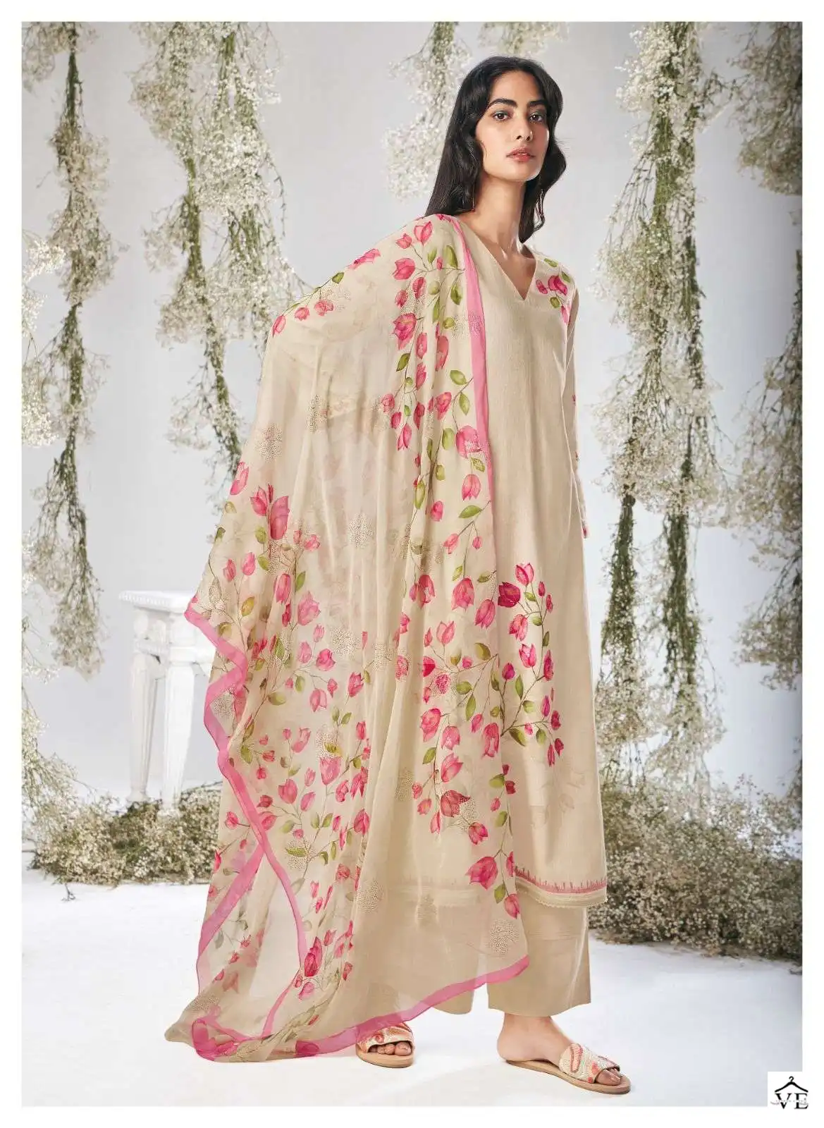 Ganga Dione Cotton Wholesale Designer Salwar Suit Catalog — Wholesale Salwar Suits, MPA wholesale from Surat - Gallery Image 2