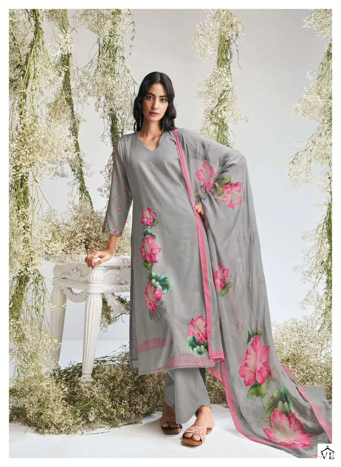 Ganga Dione Cotton Wholesale Designer Salwar Suit Catalog — Wholesale Salwar Suits, MPA wholesale from Surat - Gallery Image 5