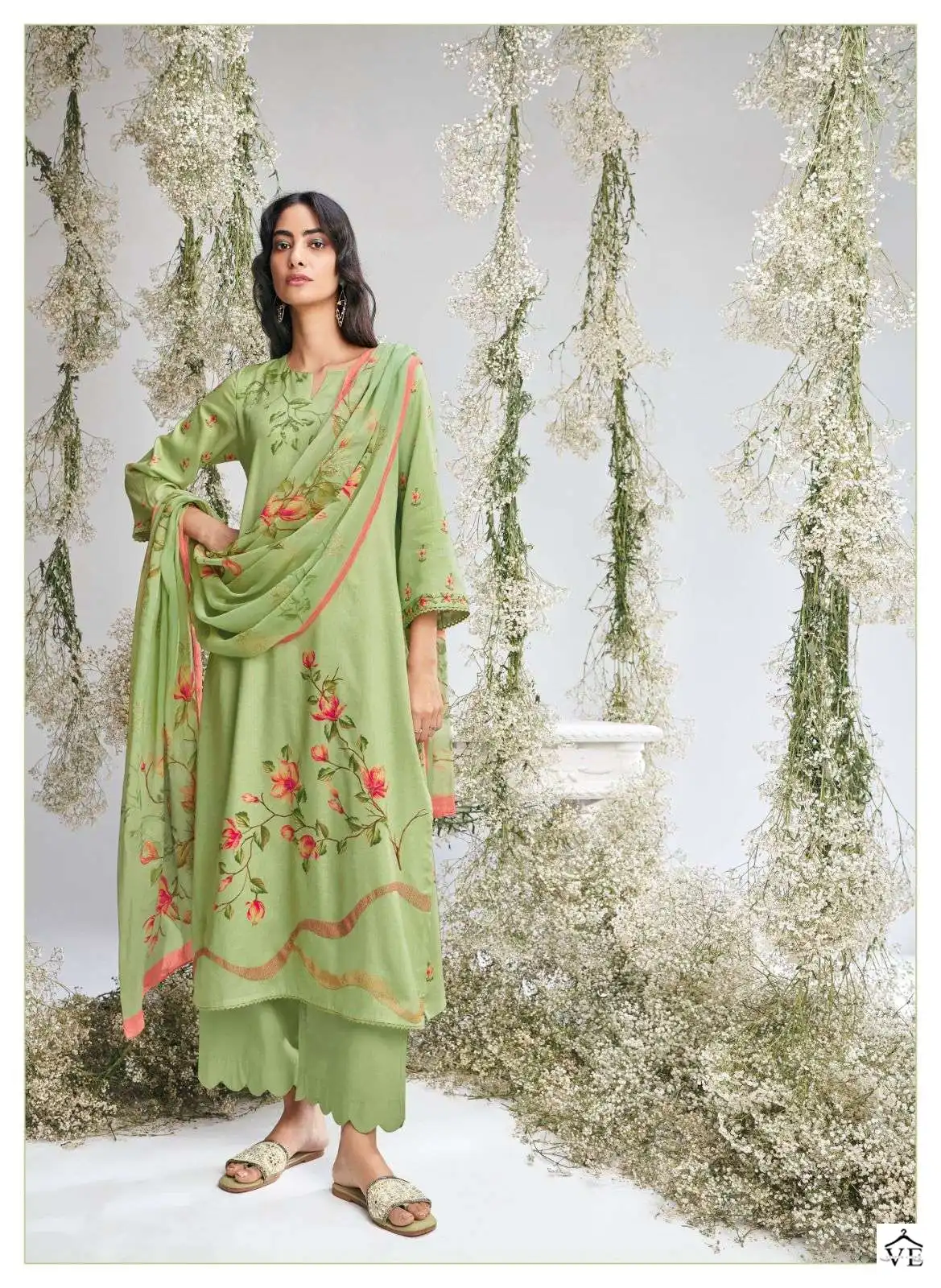Ganga Dione Cotton Wholesale Designer Salwar Suit Catalog — Wholesale Salwar Suits, MPA wholesale from Surat - Gallery Image 6