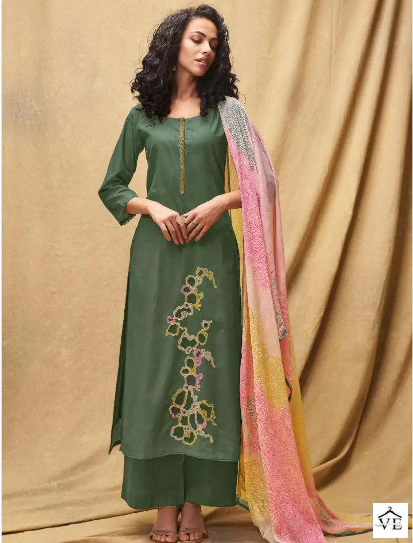 Ganga Drishya 1783 Premium Cotton Wholesale Designer Salwar Suit Catalog — Wholesale Salwar Suits, MPA wholesale from Surat — view 1
