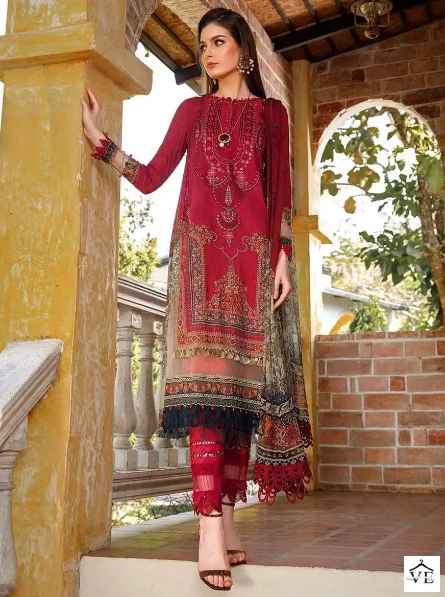 Mehboob Tex Design No 1082/1120 Pure Cotton Wholesale Pakistani Salwar Suit Catalog — Wholesale Salwar Suits, MPA wholesale from Surat — view 1