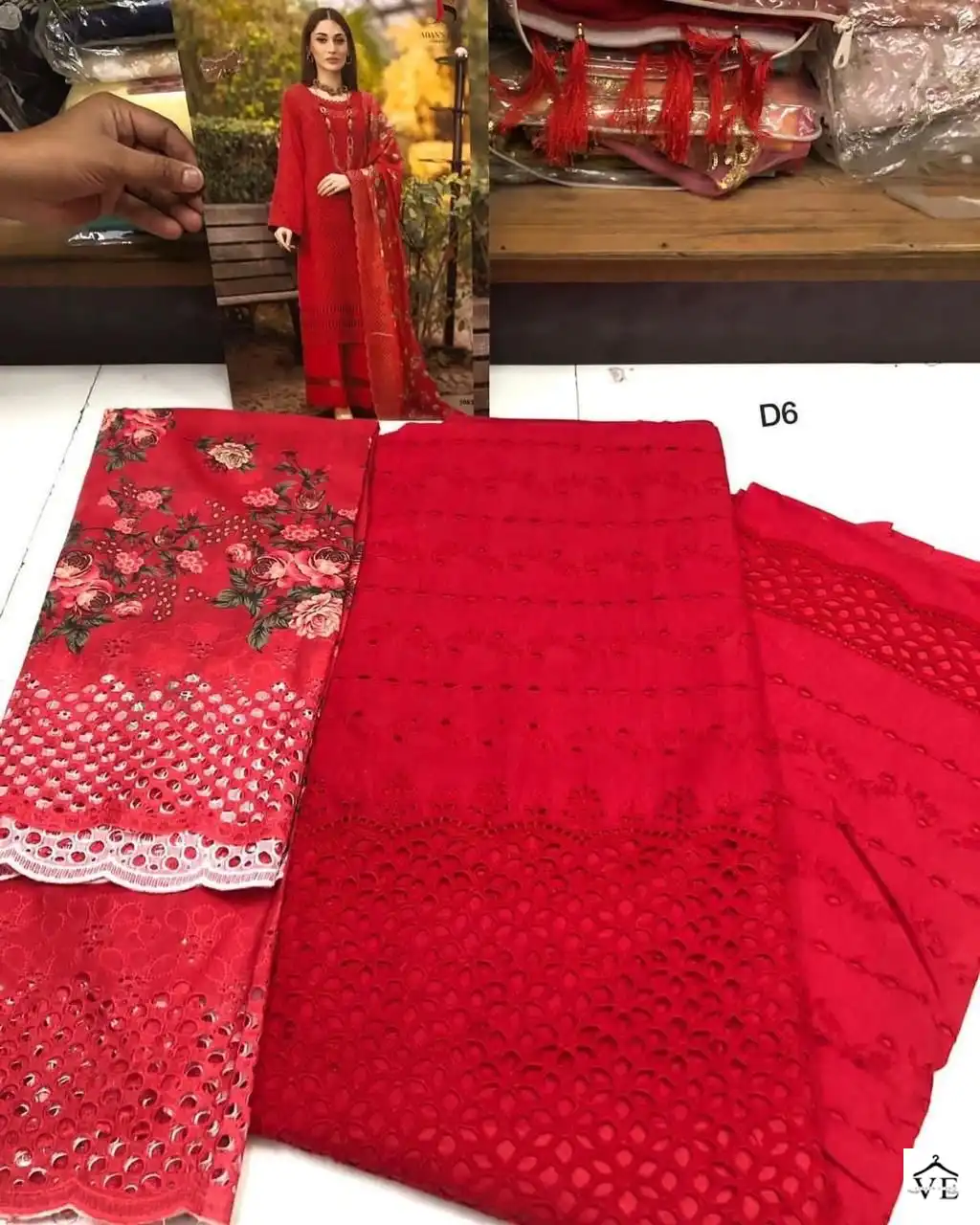 Deepsy Suits Design No 3063 Pure Cotton Wholesale Pakistani Salwar Suit Catalog — Wholesale Salwar Suits, MPA wholesale from Surat — view 2