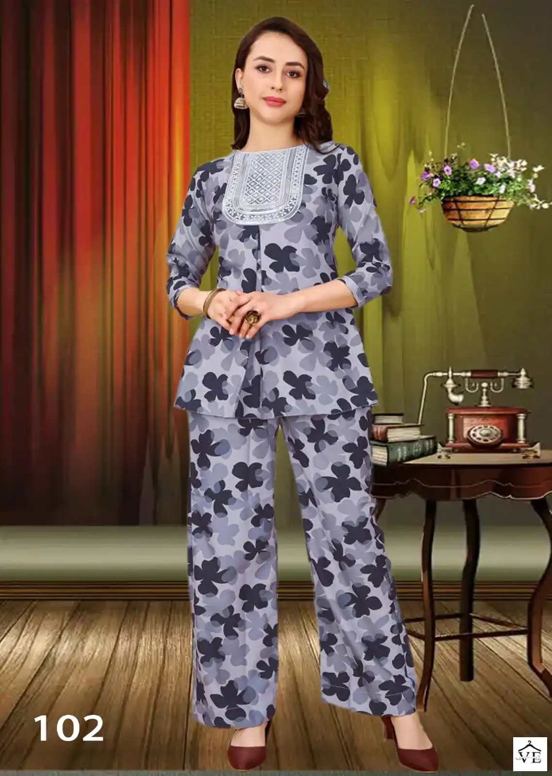 Vardan Ethnic Candy Heavy Limp Wholesale Co-ord Set Catalog — Wholesale Kurtis, MPA wholesale from Surat — view 1