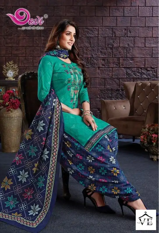 Vardan Ethnic Lizza Vol 1 Cotton Wholesale Readymade Salwar Suit Catalog — Wholesale Salwar Suits, MPA wholesale from Surat - Gallery Image 18