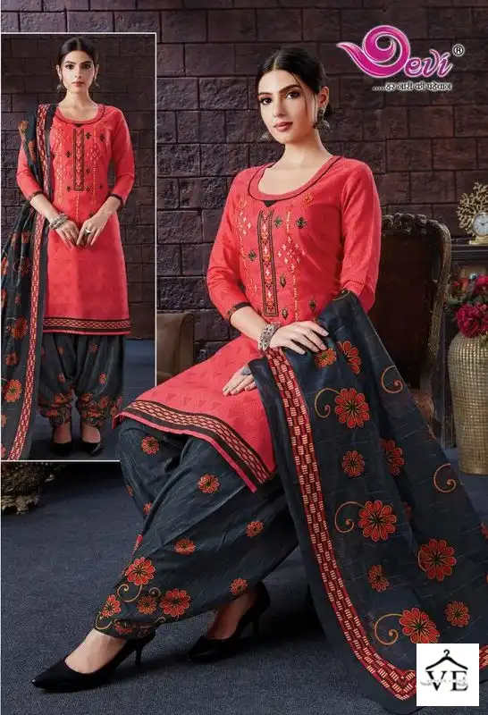 Vardan Ethnic Lizza Vol 1 Cotton Wholesale Readymade Salwar Suit Catalog — Wholesale Salwar Suits, MPA wholesale from Surat - Gallery Image 2