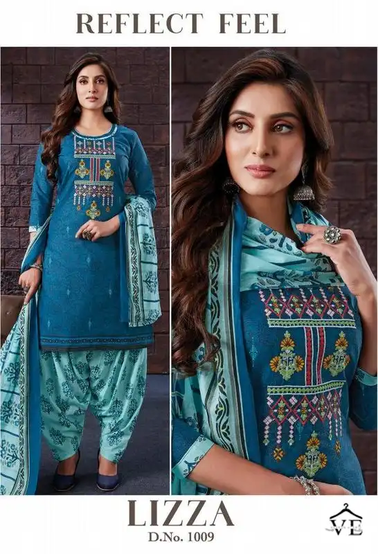 Vardan Ethnic Lizza Vol 1 Cotton Wholesale Readymade Salwar Suit Catalog — Wholesale Salwar Suits, MPA wholesale from Surat - Gallery Image 4