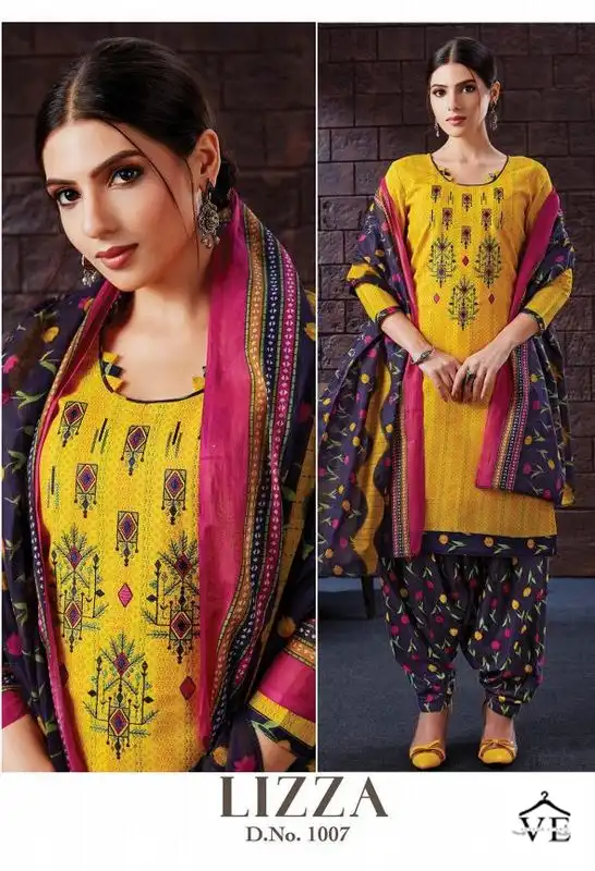 Vardan Ethnic Lizza Vol 1 Cotton Wholesale Readymade Salwar Suit Catalog — Wholesale Salwar Suits, MPA wholesale from Surat - Gallery Image 5