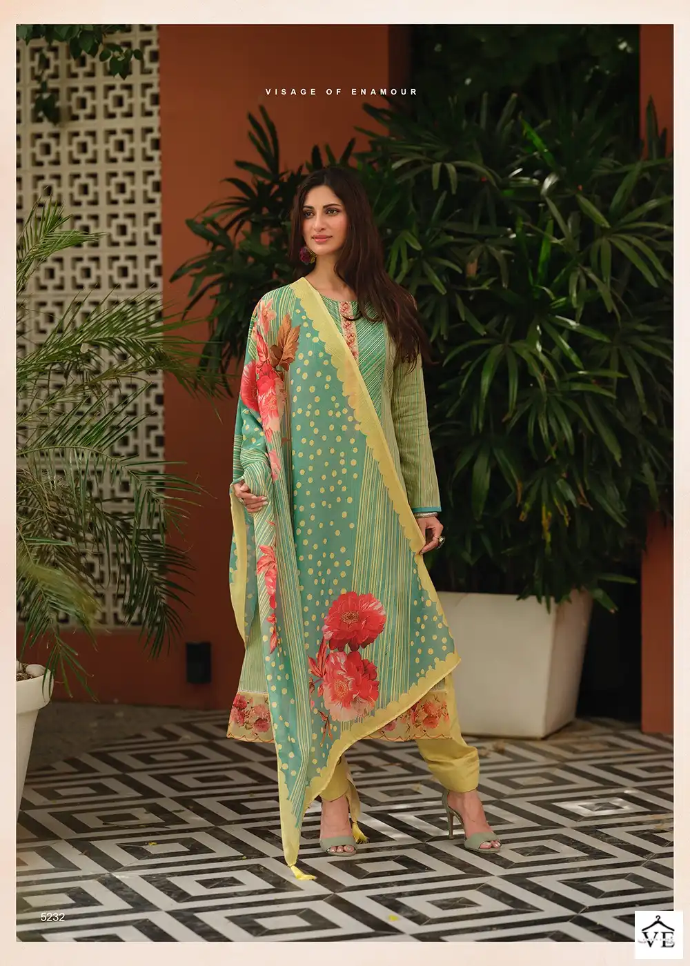 Sadhana Emaar Jam Silk Wholesale Designer Salwar Suit Catalog — Wholesale Salwar Suits, MPA wholesale from Surat - Gallery Image 2