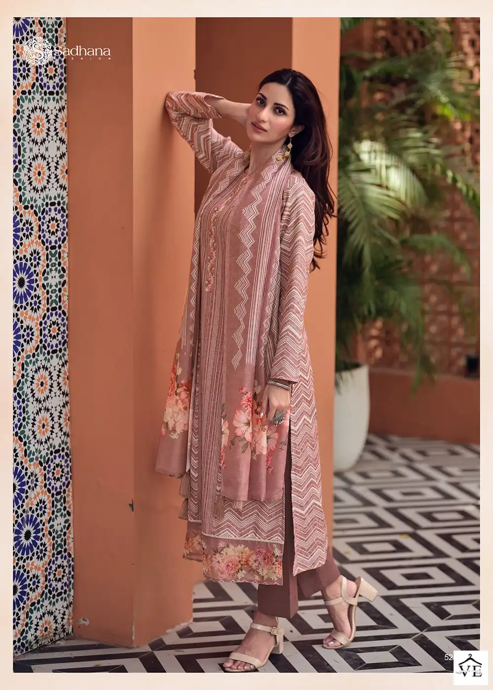 Sadhana Emaar Jam Silk Wholesale Designer Salwar Suit Catalog — Wholesale Salwar Suits, MPA wholesale from Surat - Gallery Image 8