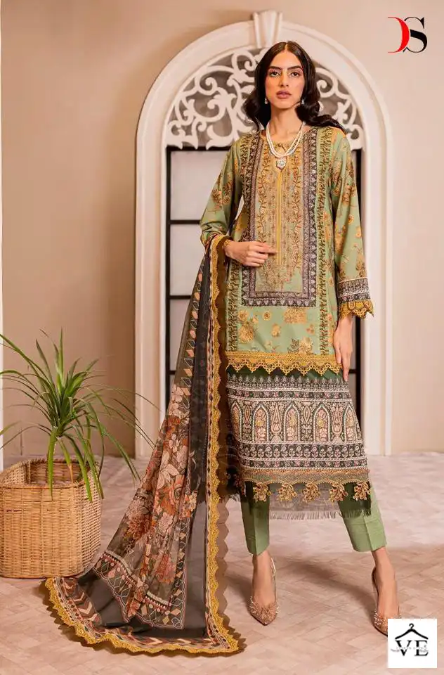 Deepsy Suits Firodus Ayzeal Cotton Wholesale Pakistani Salwar Suit Catalog — Wholesale Salwar Suits, MPA wholesale from Surat - Gallery Image 4