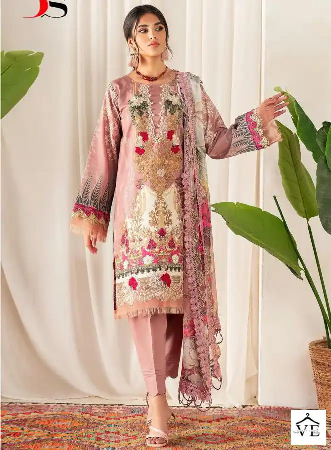 Deepsy Suits Firodus Ayzeal Cotton Wholesale Pakistani Salwar Suit Catalog — Wholesale Salwar Suits, MPA wholesale from Surat — view 1