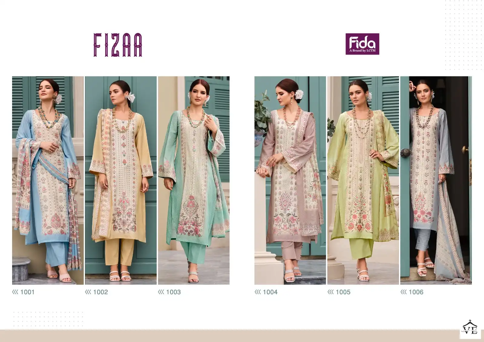 Vardan Ethnic Fizaa Cotton Wholesale Designer Salwar Suit Catalog — Wholesale Salwar Suits, MPA wholesale from Surat — view 7