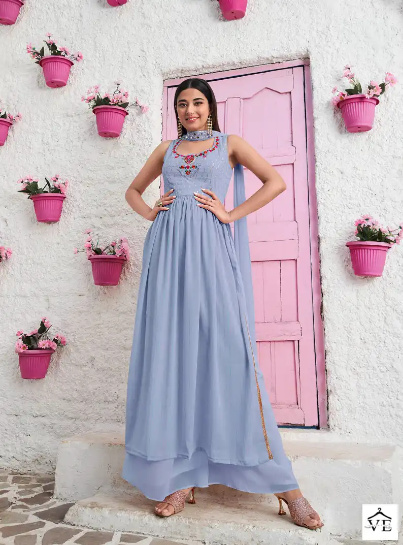 Shubhkala Flory Vol 31 Thread And Sequence Wholesale Designer Readymade Salwar Suit Catalog - Image 3